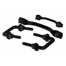 OEM Components Windshield Tie Downs Black